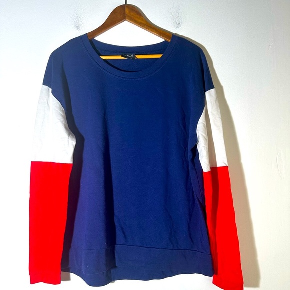 Zelos Colorblock Long Sleeve Top - Picture 1 of 3